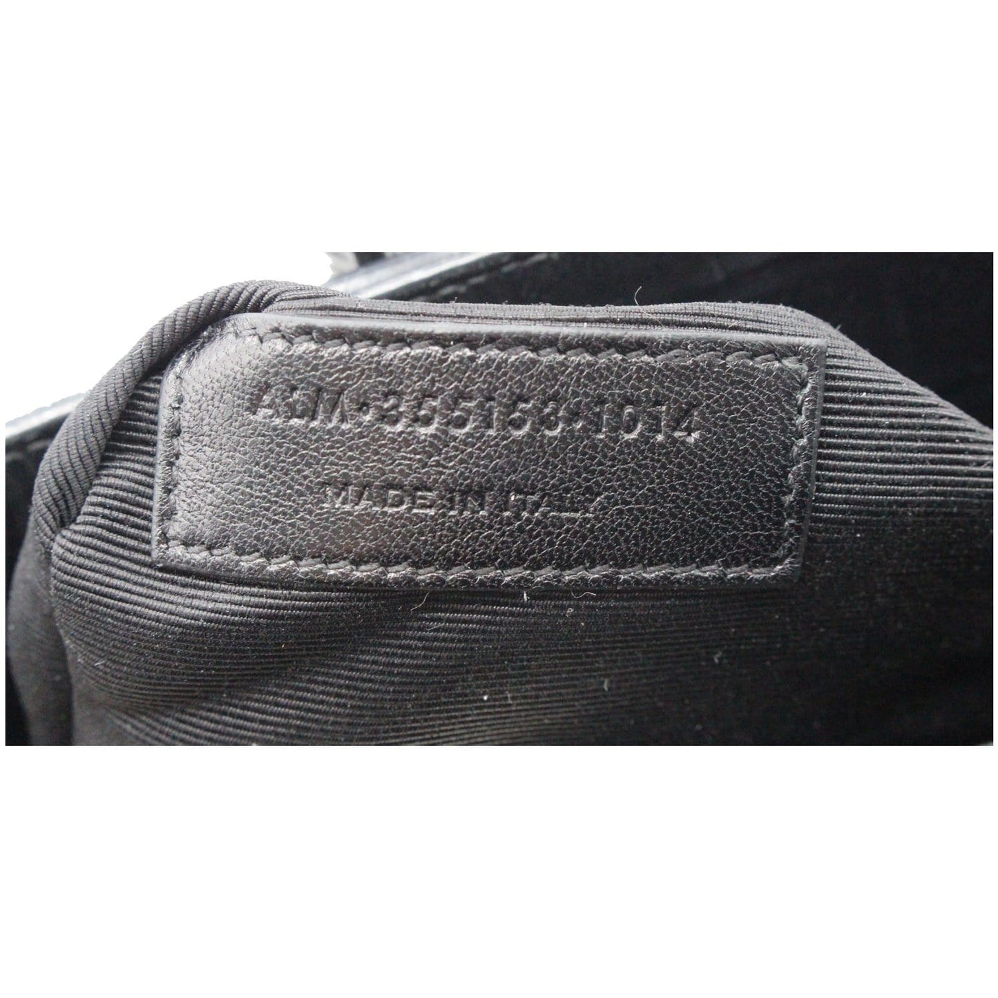 YVES SAINT LAURENT Sac de Jour Small Crocodile-Embossed Satchel Bag Black