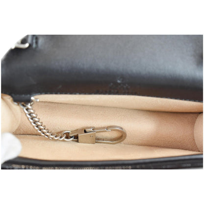 GUCCI Dionysus Super Mini GG Velvet Shoulder Bag Red 476432