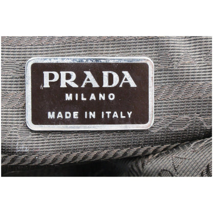 PRADA Nylon Tote Shoulder Bag Dark Green