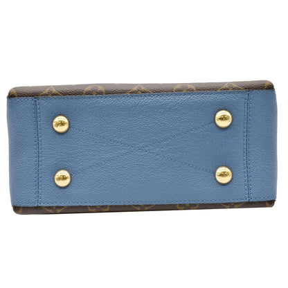 LOUIS VUITTON Surene BB Monogram Canvas Shoulder Bag Blue Jean