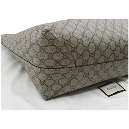 GUCCI Ophidia Large GG Supreme Coated Canvas Tote Bag Beige 547974