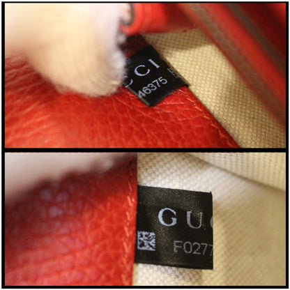GUCCI Dionysus Small Leather Shoulder Bag 400249 Red