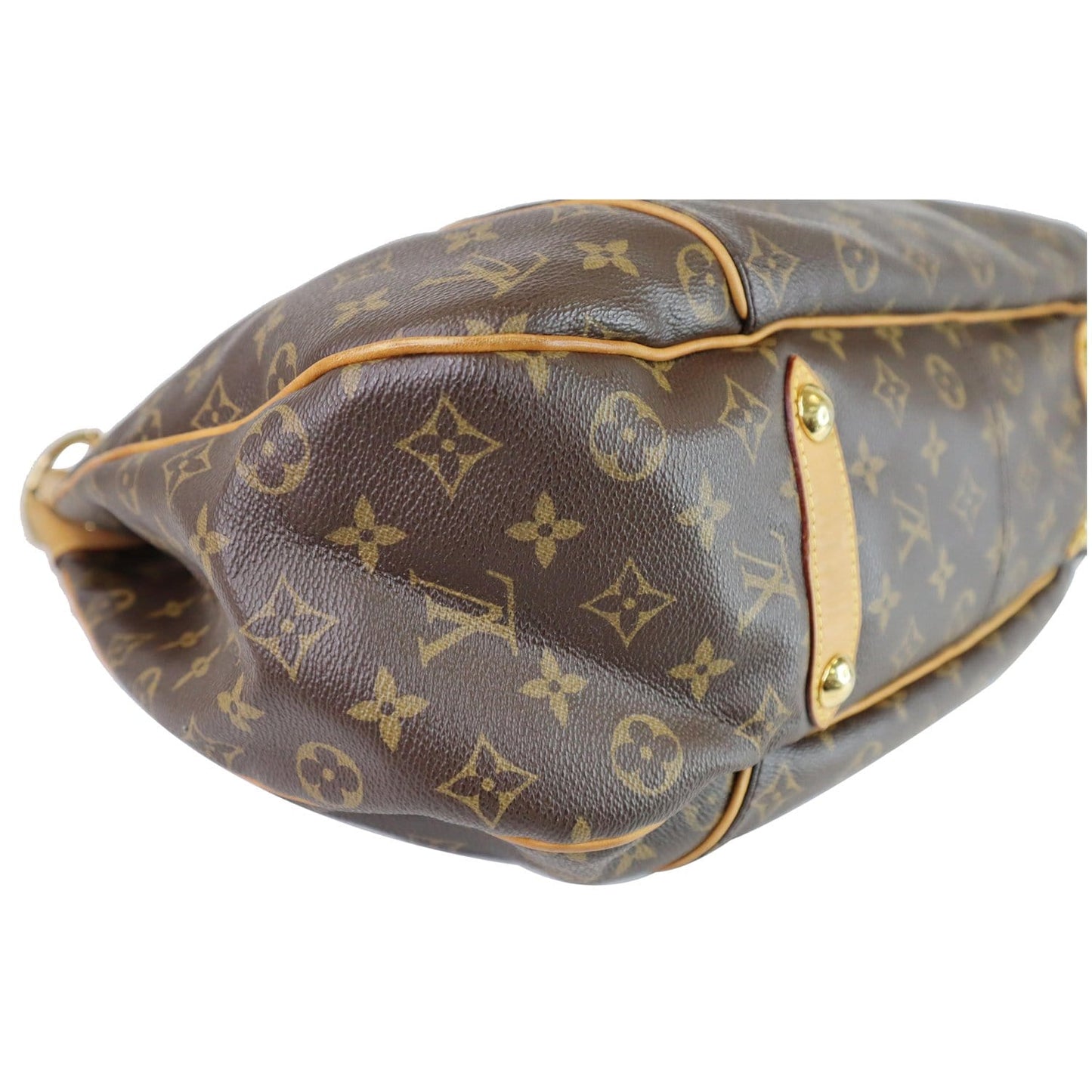 LOUIS VUITTON Galliera GM Monogram Canvas Shoulder Bag Brown