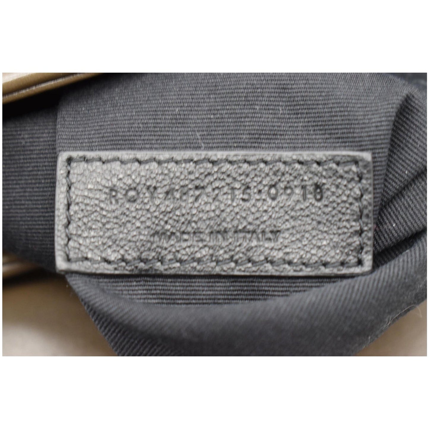 YVES SAINT LAURENT Large Loulou Calfskin Matelasse Chain Shoulder Bag Khaki Green