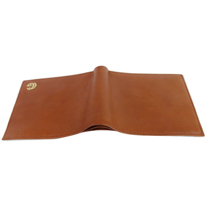 GUCCI Bifold Men's Leather Wallet Brown