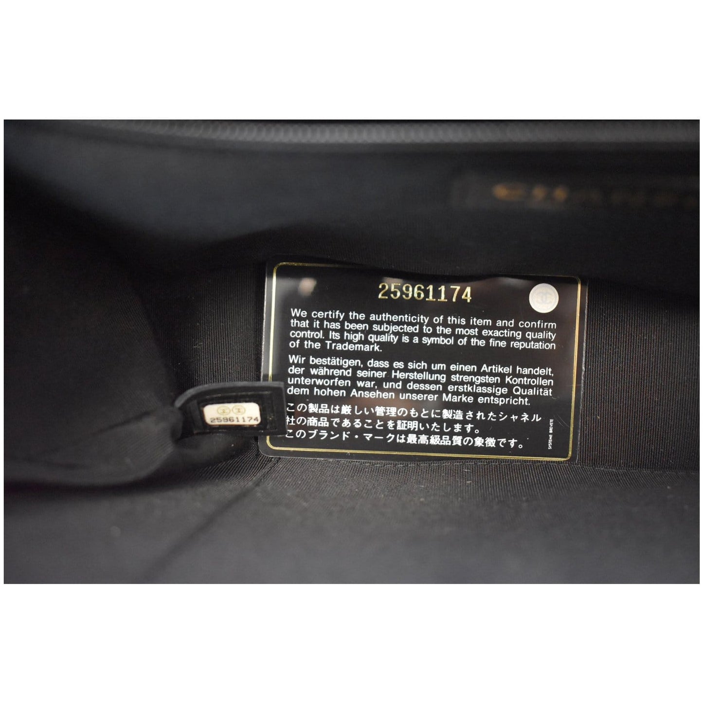 CHANEL New Medium Boy Flap Lambskin Leather Shoulder Bag Black