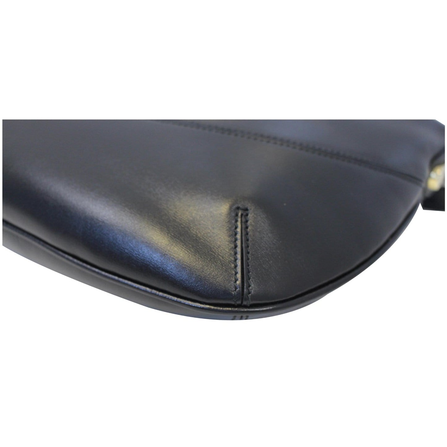 GUCCI Arli Medium Calfskin Leather Shoulder Bag 568857 Black