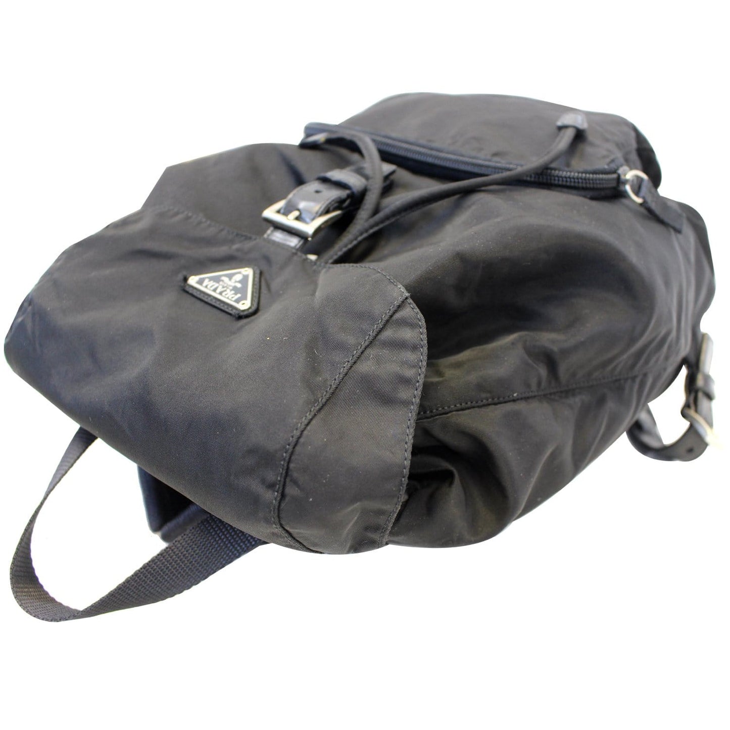 PRADA Nylon Backpack Bag Black