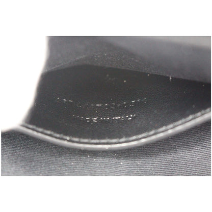 YVES SAINT LAURENT Opium 2 Studded Leather Tassel Bag Black