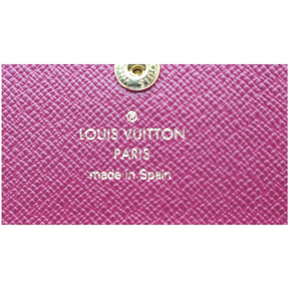 LOUIS VUITTON Rosalie Monogram Canvas Coin Purse Fuchsia