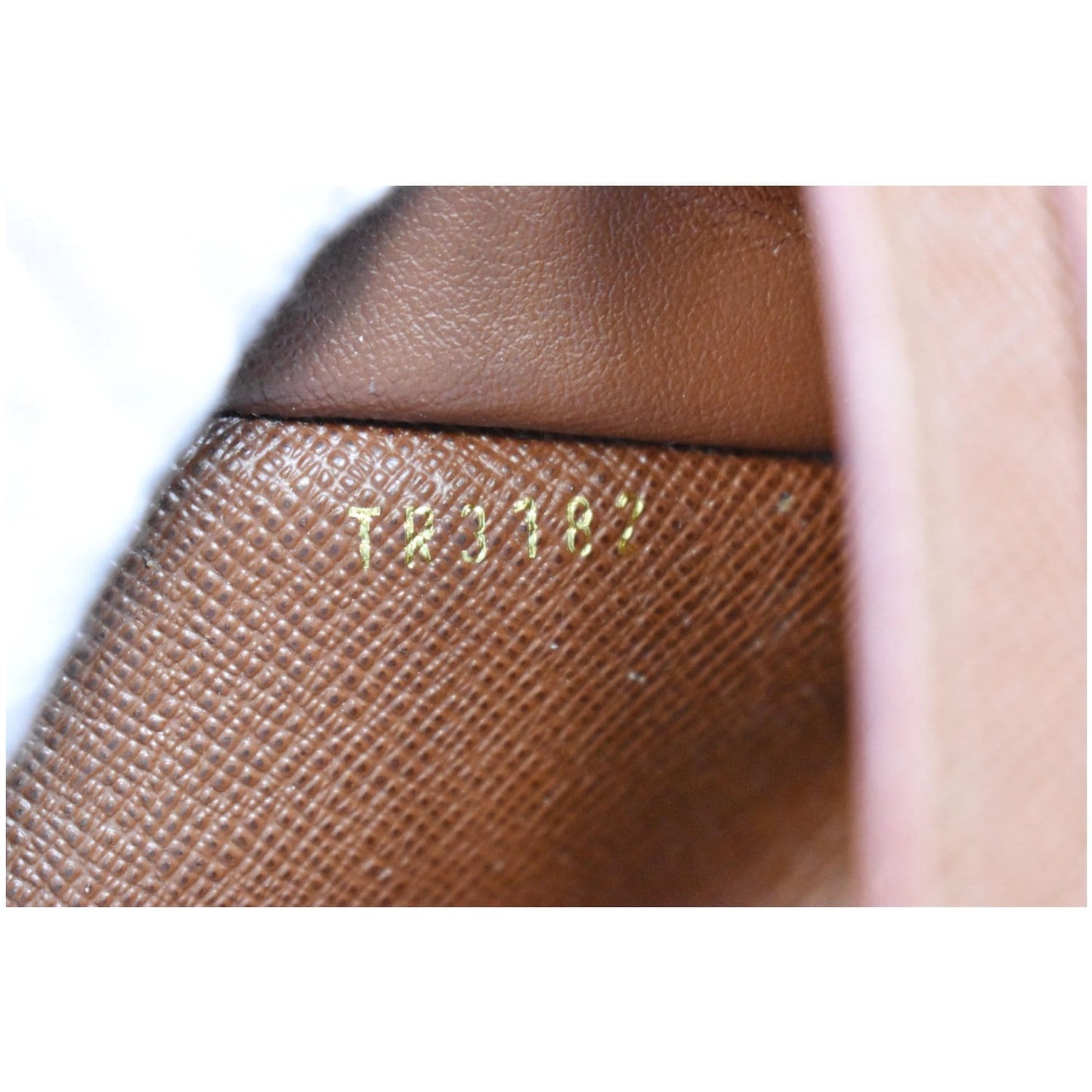LOUIS VUITTON Emilie Monogram Canvas Wallet Brown