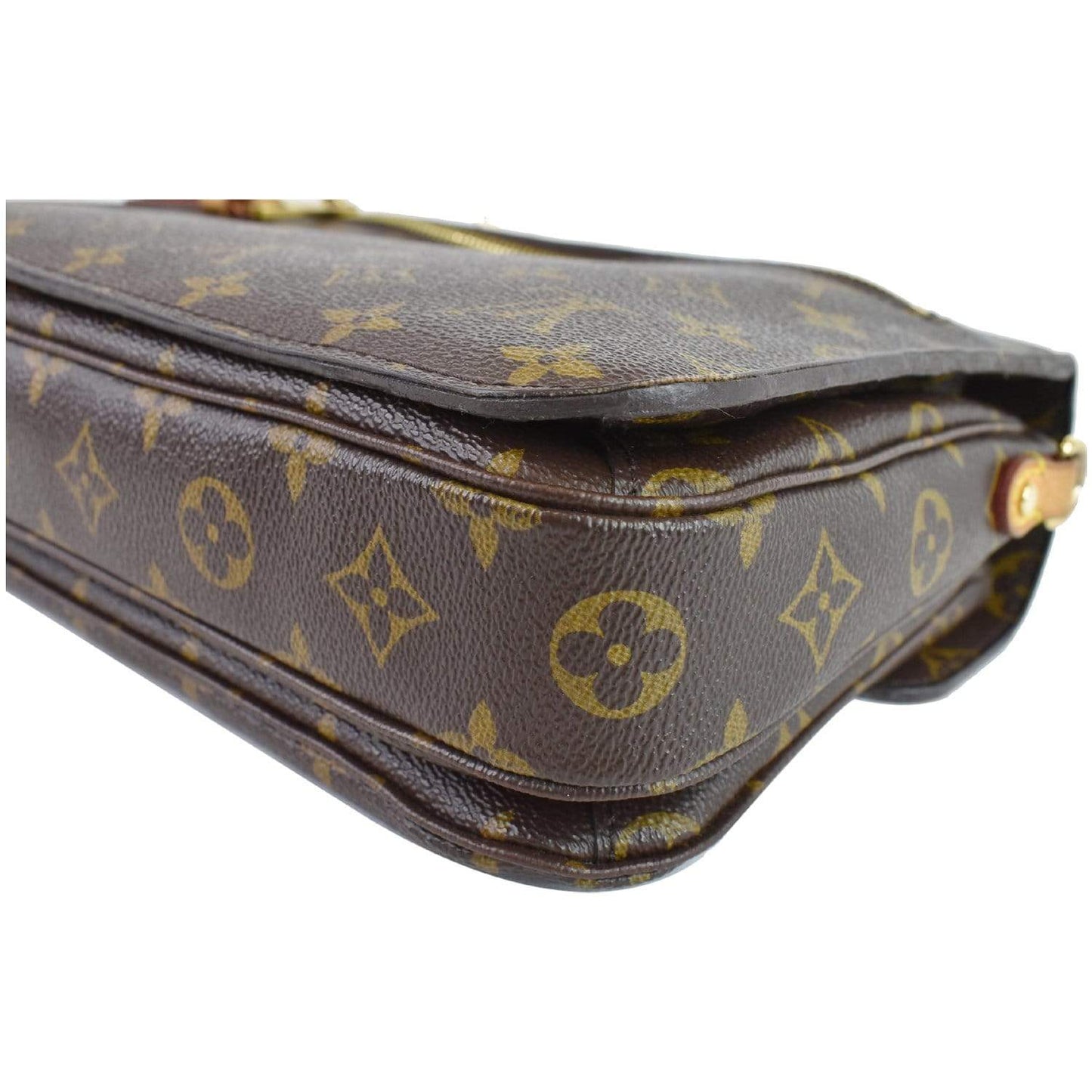 LOUIS VUITTON  Metis Pochette Monogram Canvas Crossbody Bag Brown
