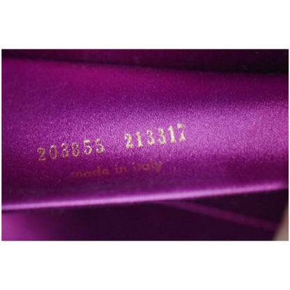 YVES SAINT LAURENT Large Belle de Jour Patent Leather Clutch Bag Pink