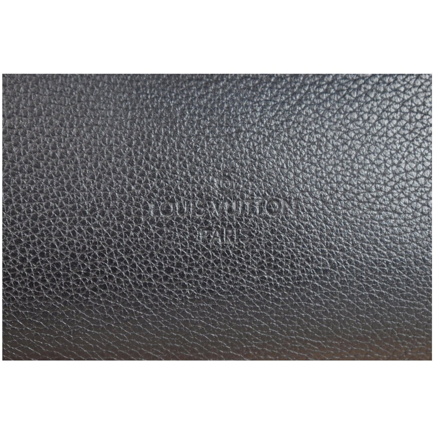 LOUIS VUITTON Lockmeto Calfskin Leather Tote Bag Black