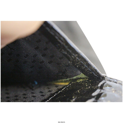 YVES SAINT LAURENT Black Crocodile Leather Clutch Bag