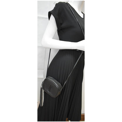 YVES SAINT LAURENT Blogger Leather Crossbody Bag Black - 20% OFF