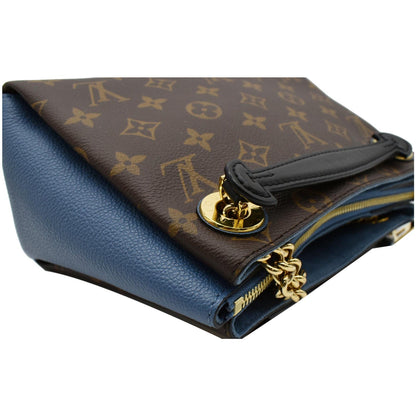 LOUIS VUITTON Surene BB Monogram Canvas Shoulder Bag Blue Jean