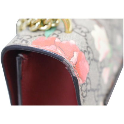 Gucci Tian Padlock GG Supreme Leather Shoulder Bag Beige 409486 - 20% OFF