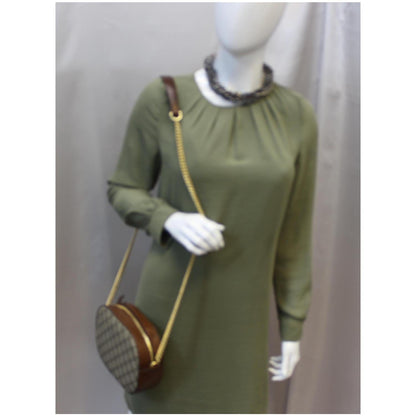 GUCCI GG Supreme Mini Chain Crossbody Bag Beige 409535