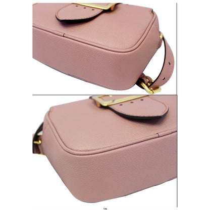 BURBERRY Medley Small Buckle Crossbody Bag Light Pink