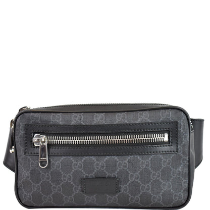 GUCCI GG Supreme Belt Bumbag Black 474293 - Last Call