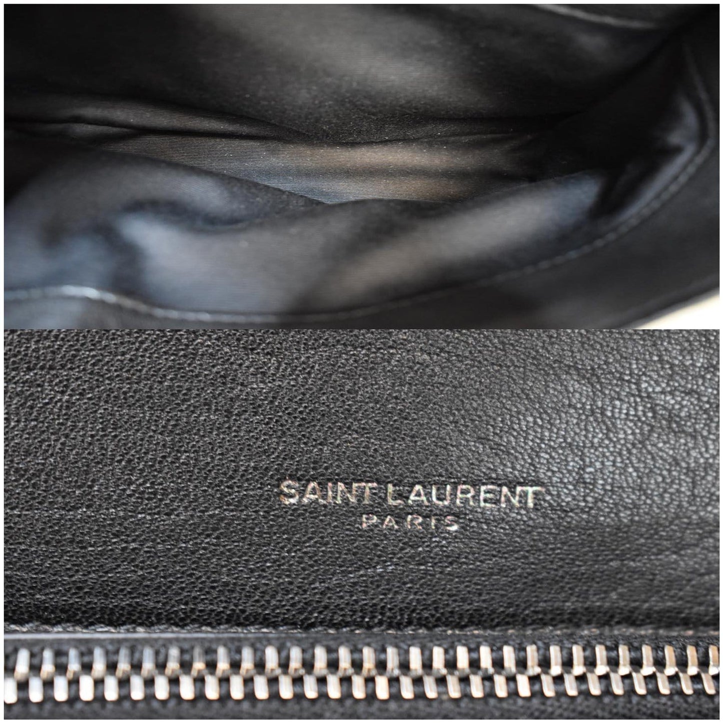 YVES SAINT LAURENT Medium American Flag College Flap Bag Multicolor