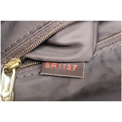 LOUIS VUITTON Neo Eole 55 Damier Ebene Rolling Travel Bag Brown
