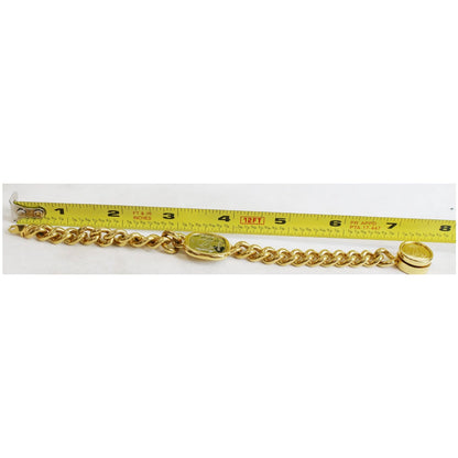 LOUIS VUITTON Chain ID Bracelet Gold M61092