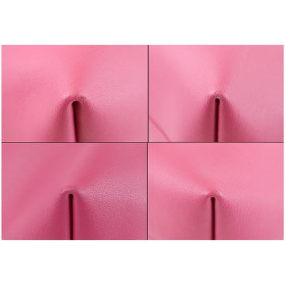 YVES SAINT LAURENT Large Leather Shopping Tote Bag Pink