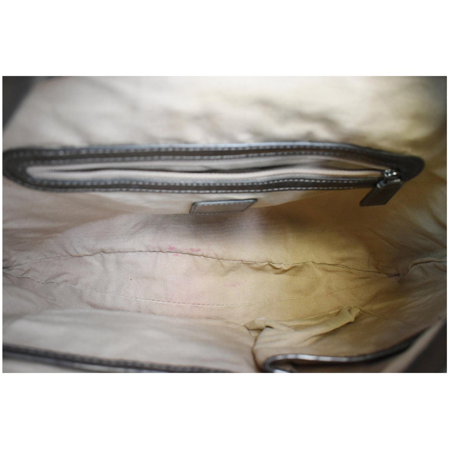 BURBERRY Brooke Check Canvas Hobo Bag Beige