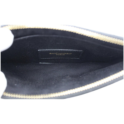 YVES SAINT LAURENT Bill Pouch Grain De Poudre Black