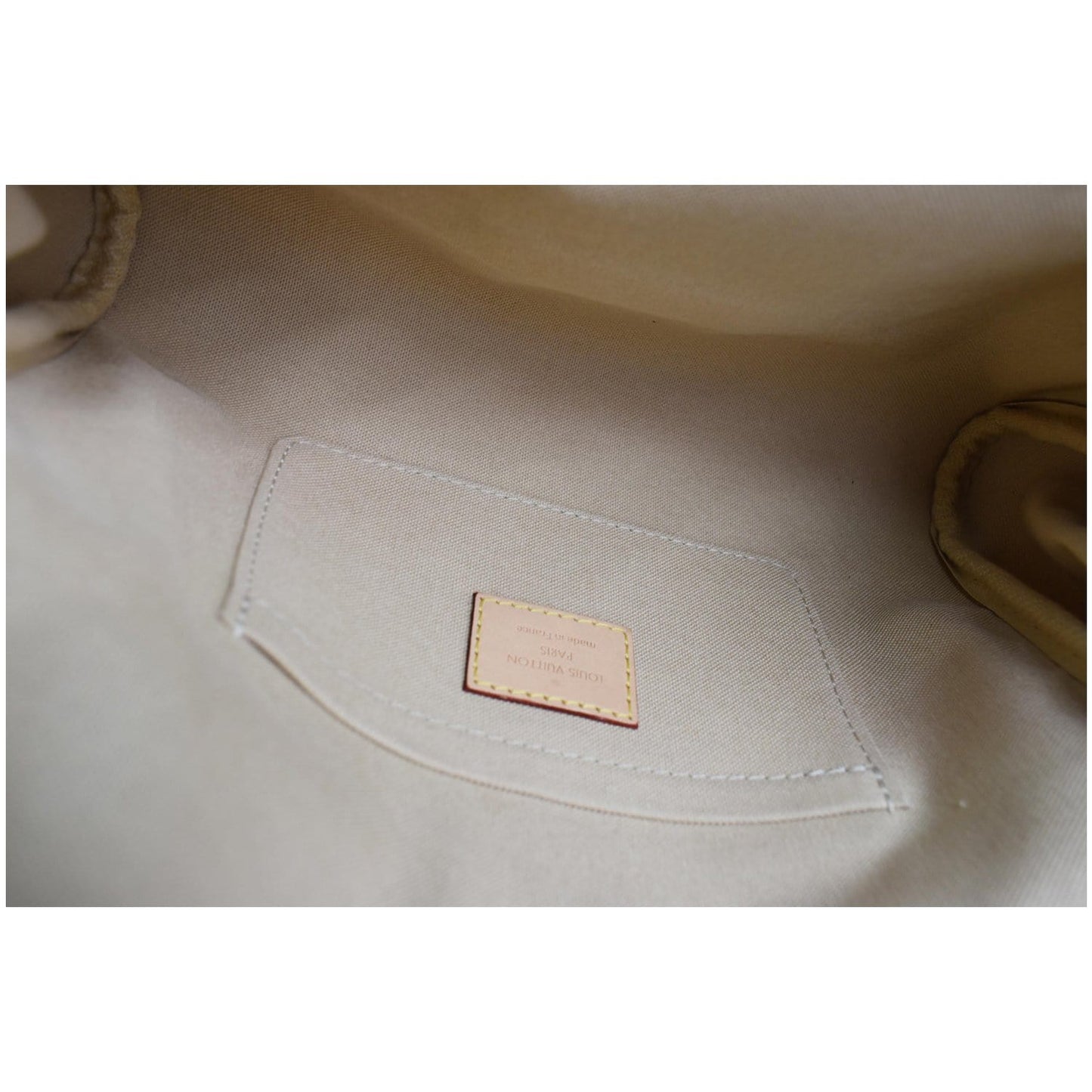 LOUIS VUITTON Favorite MM Damier Azur Crossbody Bag White