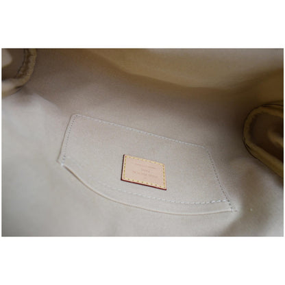 LOUIS VUITTON Favorite MM Damier Azur Crossbody Bag White