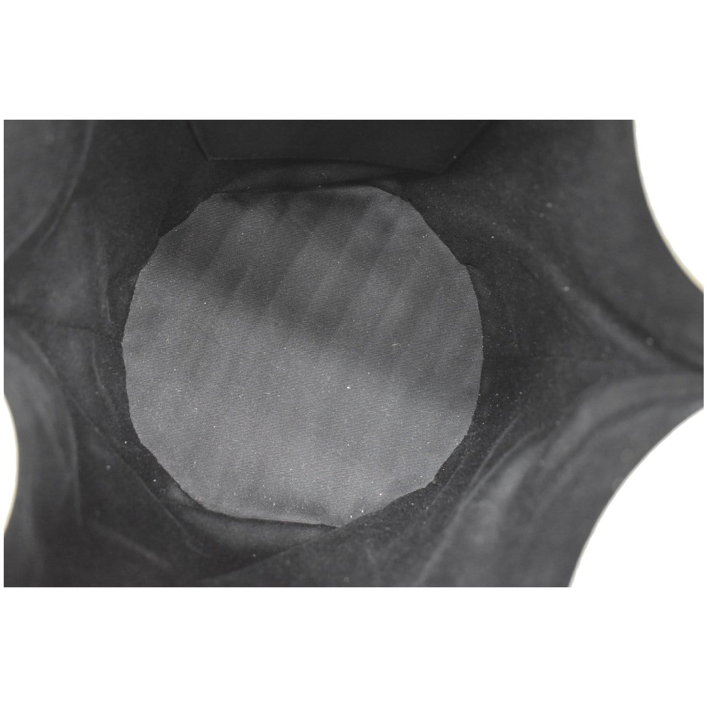 YVES SAINT LAURENT Talitha Medium Leather Bucket Crossbody Bag White