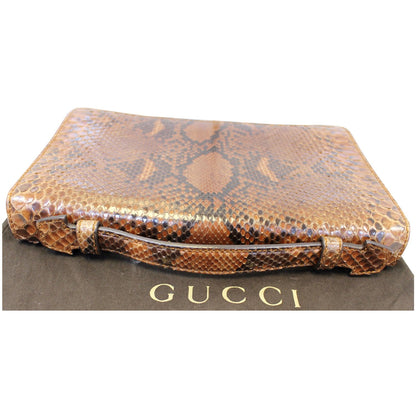 GUCCI Lady Lock Python Small Top Handle Satchel Bag 331823 - Last Call
