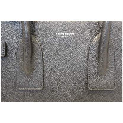 YVES SAINT LAURENT Sac de Jour Small Grained Leather Satchel Bag