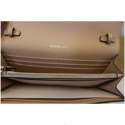 BURBERRY Hampshire Perforated Leather Crossbody Bag