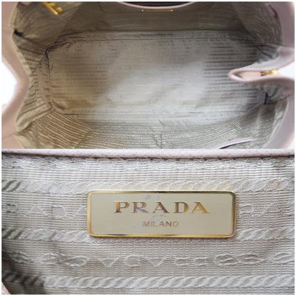 PRADA Lux Saffiano Leather Tote Tote Bag Light  Pink