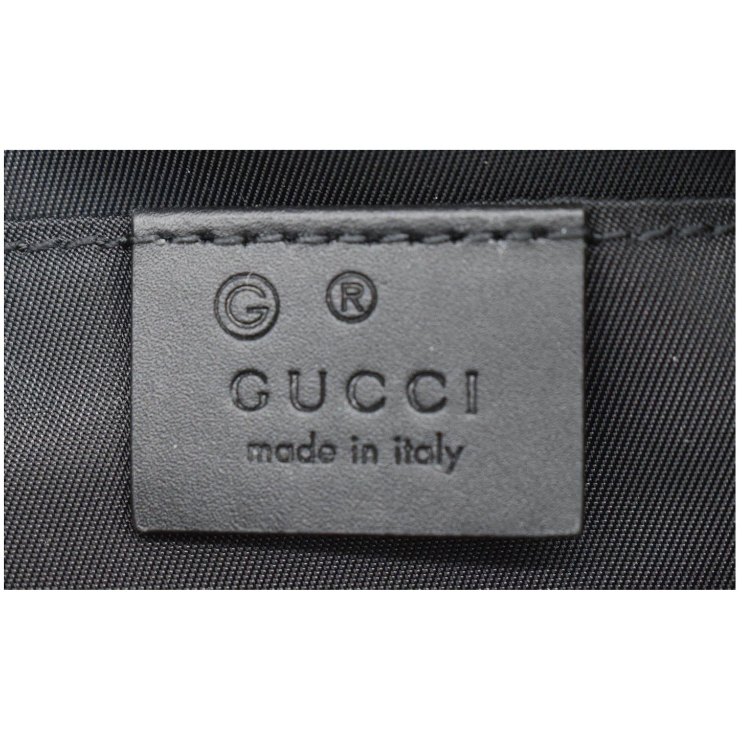 GUCCI Web Monogram Canvas Slim Belt Bag Black 630919 - 25% OFF