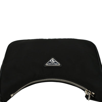 PRADA Re-Edition 2005 Nylon Shoulder Bag Black