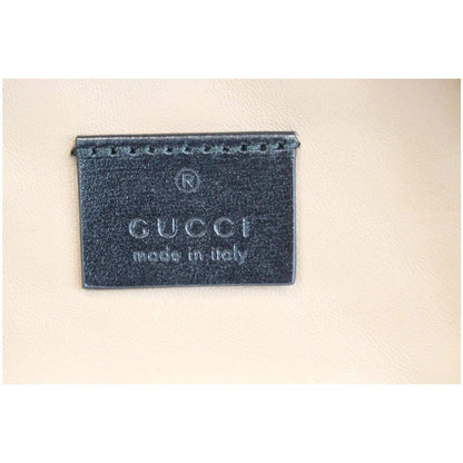 GUCCI Trapuntta Calfskin Leather Belt Crossbody Bag Black 572298 - Final Sale