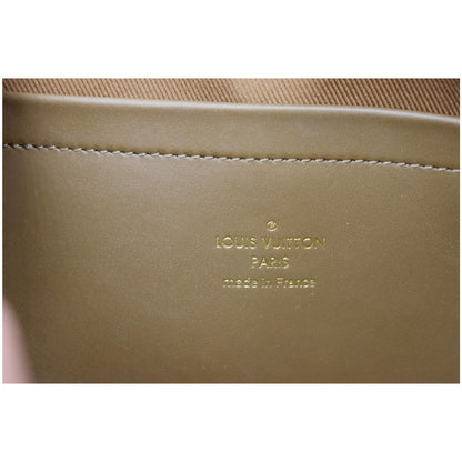 LOUIS VUITTON Utility Monogram Canvas Crossbody Bag Brown