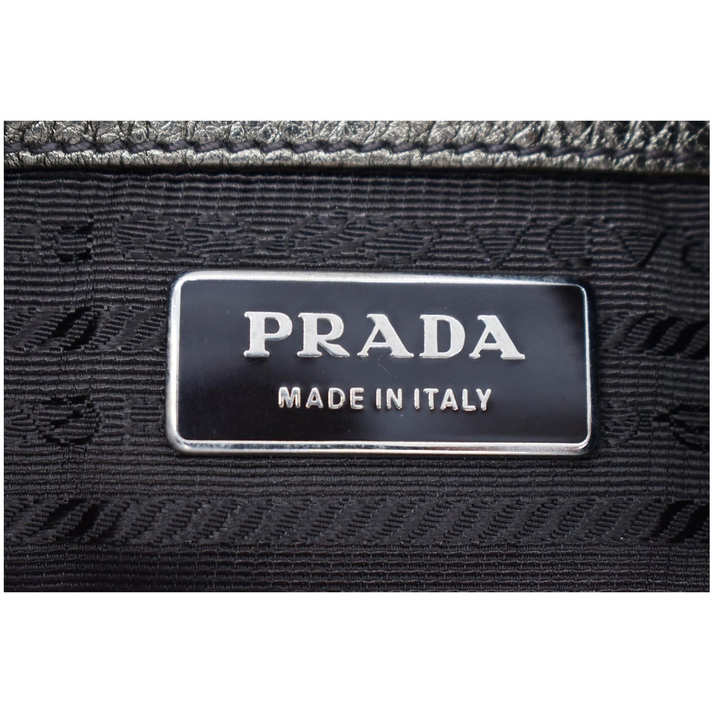 PRADA Vitello Daino Leather Hobo Bag Metallic Gold - 10% OFF