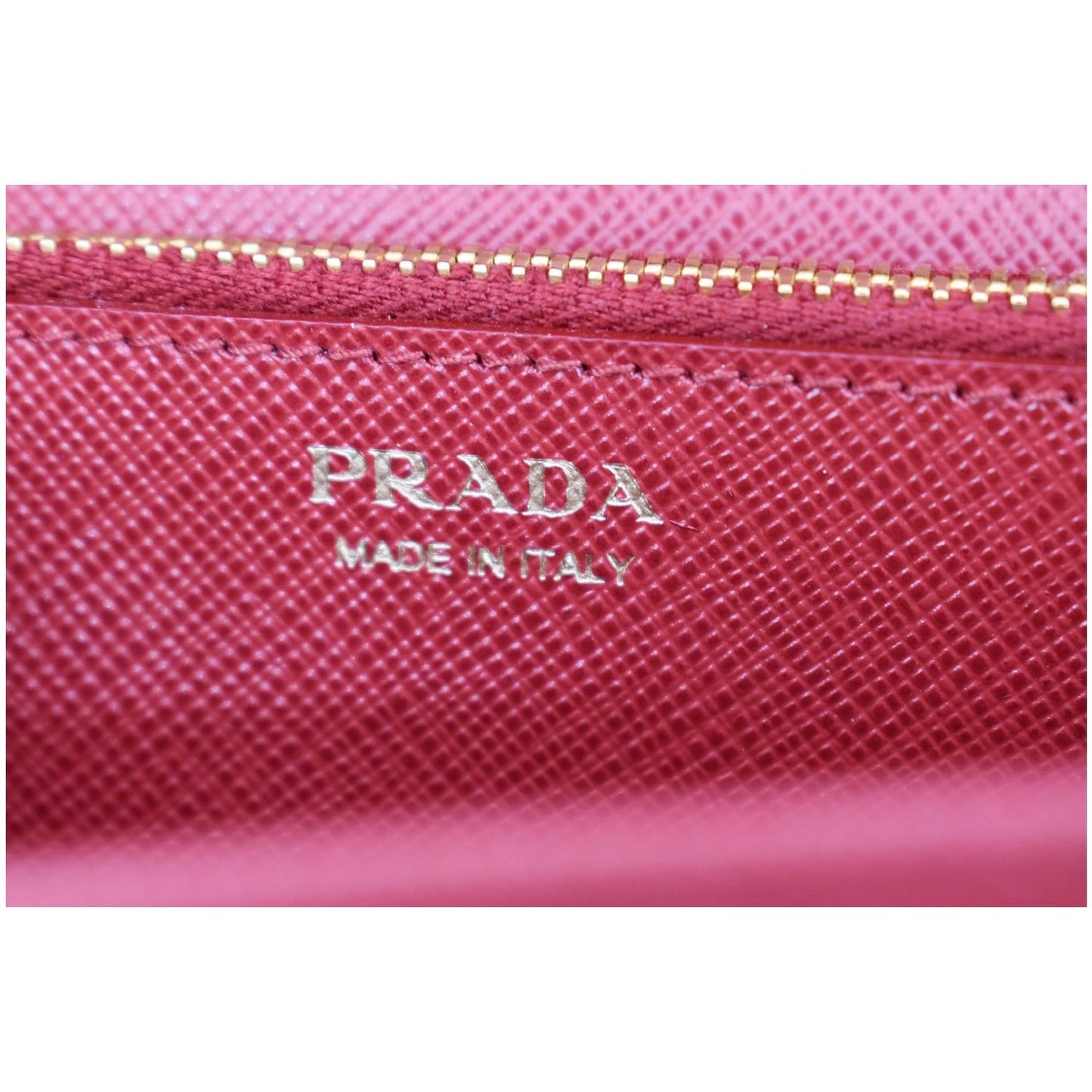 PRADA Saffiano Lux Leather Chain Shoulder Crossbody Bag