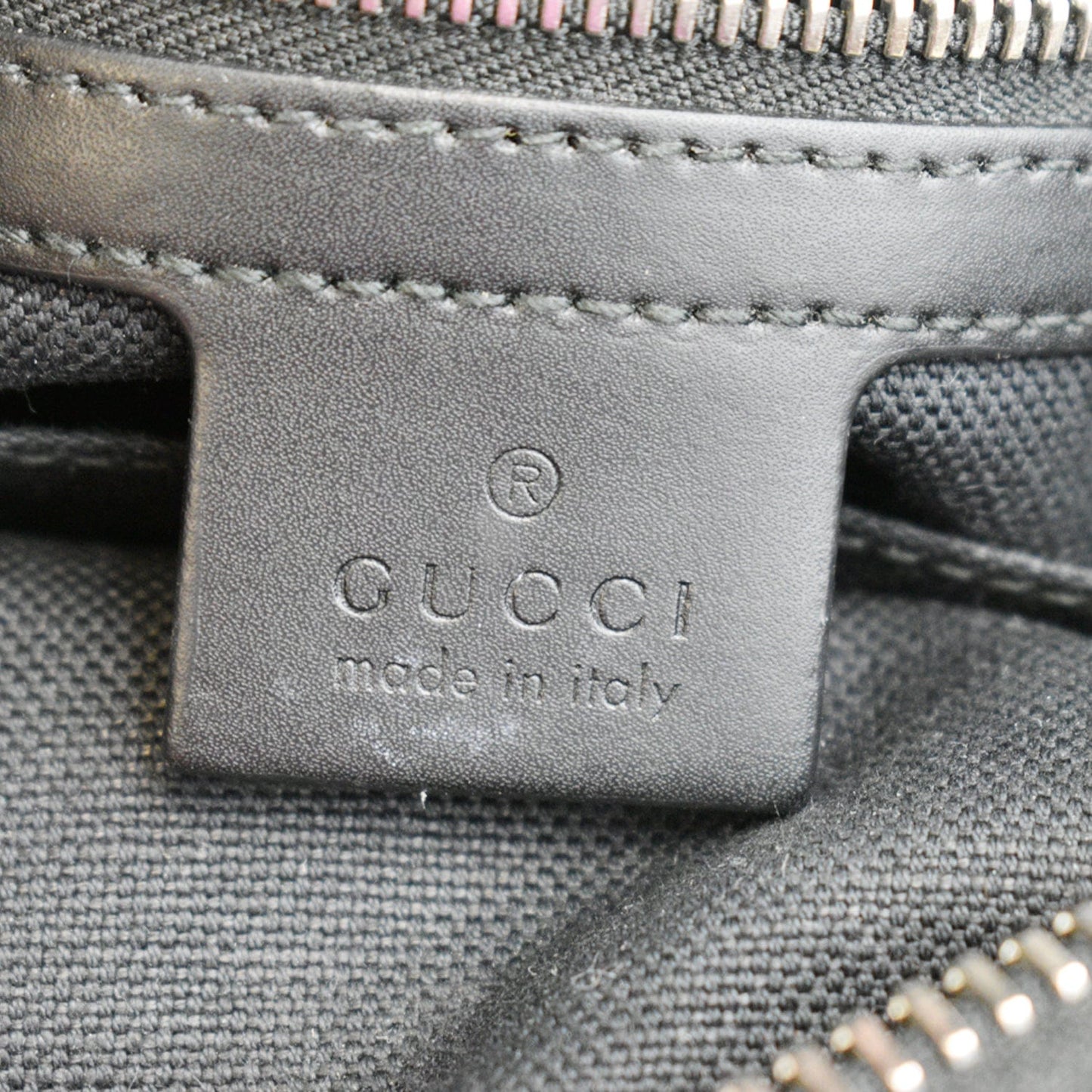 GUCCI GG Supreme Canvas Belt Bumbag Black 474293