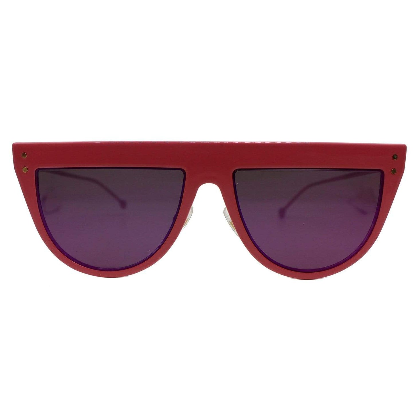 Fendi Defender Sunglasses FF 0372/S 35J 55 Purple Lens