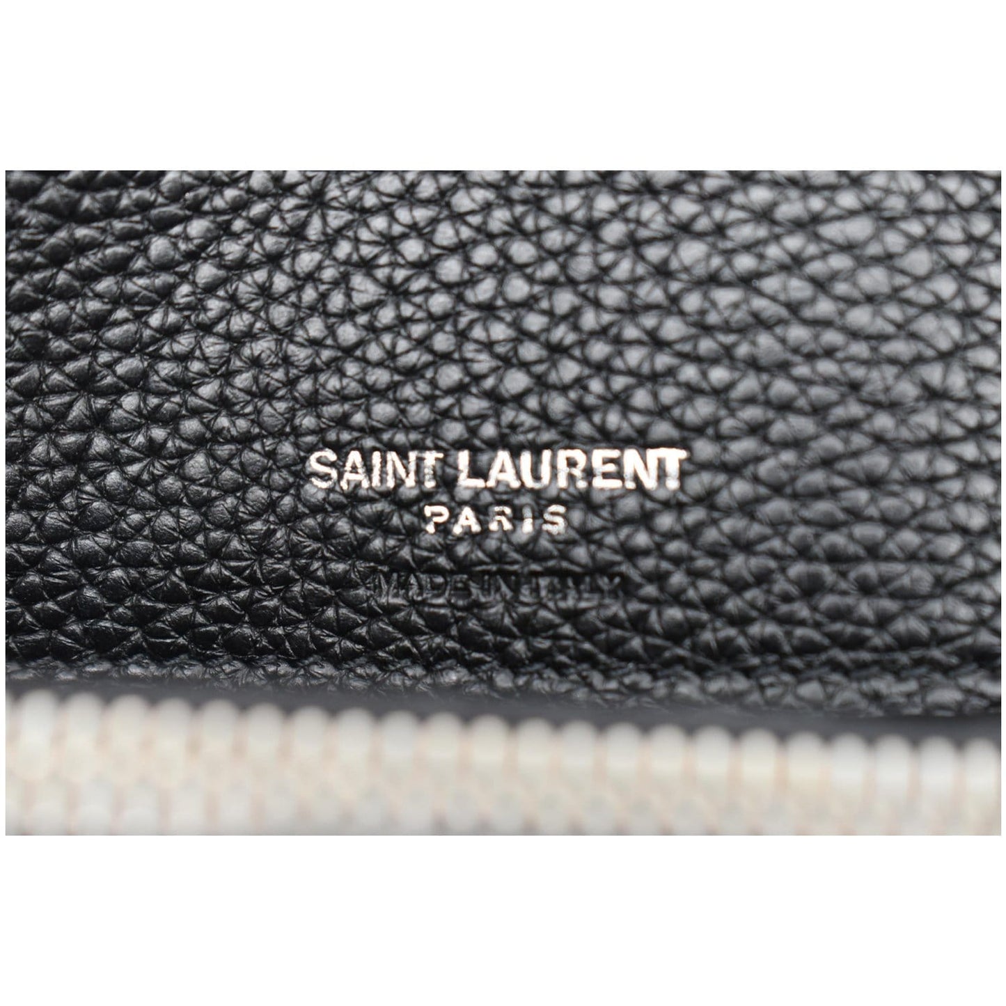 YVES SAINT LAURENT Sac de Jour Small Grained Leather Shoulder Bag Black