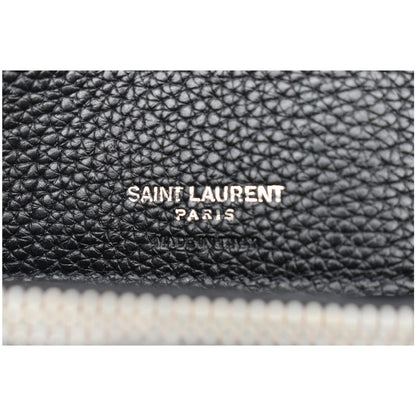 YVES SAINT LAURENT Sac de Jour Small Grained Leather Shoulder Bag Black
