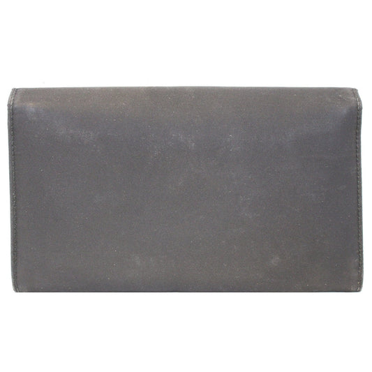 PRADA Nylon Bifold Long Wallet Black