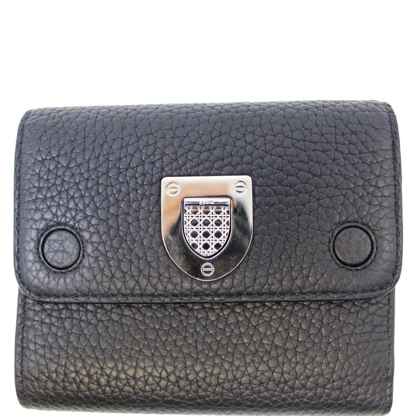 Christian Dior Noir Black Leather Wallet